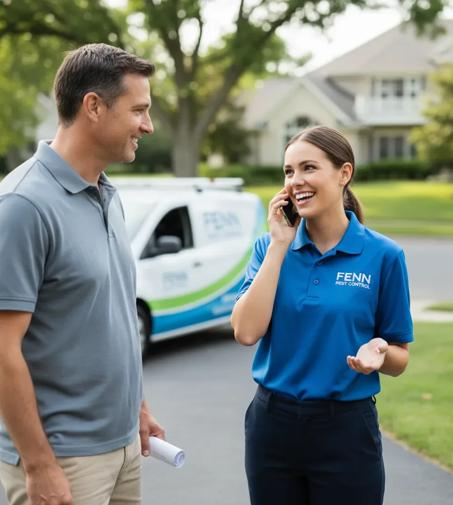 Fenn Pest Control customer support in Harrisville
